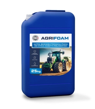 ZESTAW 2+1 gratis  AGRIFOAM 25kg piana do mycia maszyn rolniczych